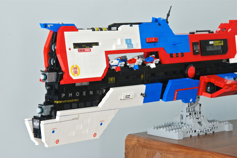 Illustration for article titled LEGO Homeworld Ships Are Works Of Art